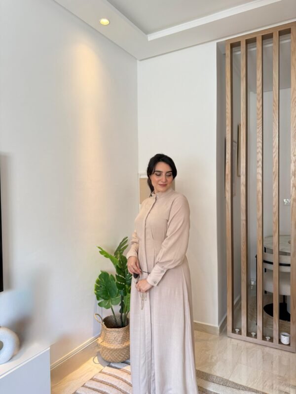 Elegant linen dress – Image 4